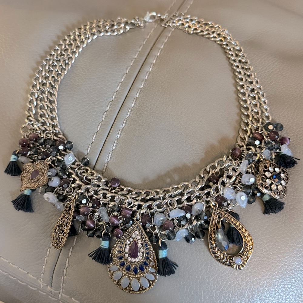 2000’s style layered necklace